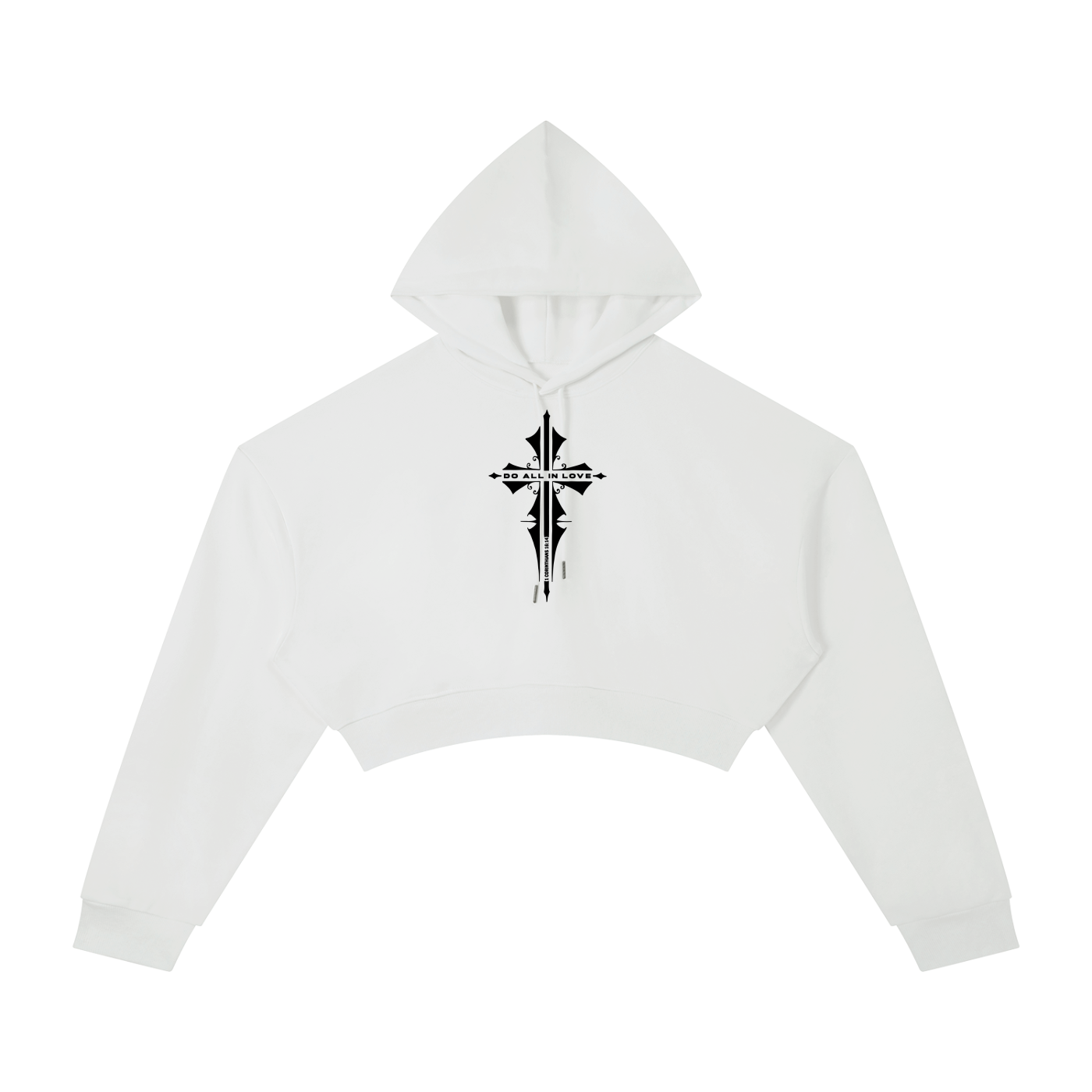 Essential Cropped Hoodie
