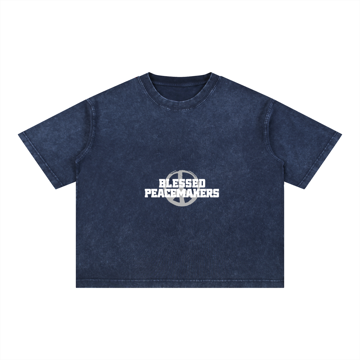 Mineral Wash Boxy Cotton T-Shirt