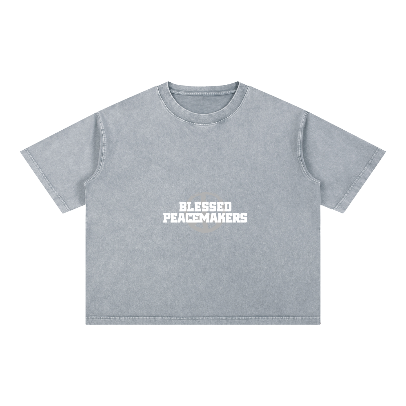 Mineral Wash Boxy Cotton T-Shirt
