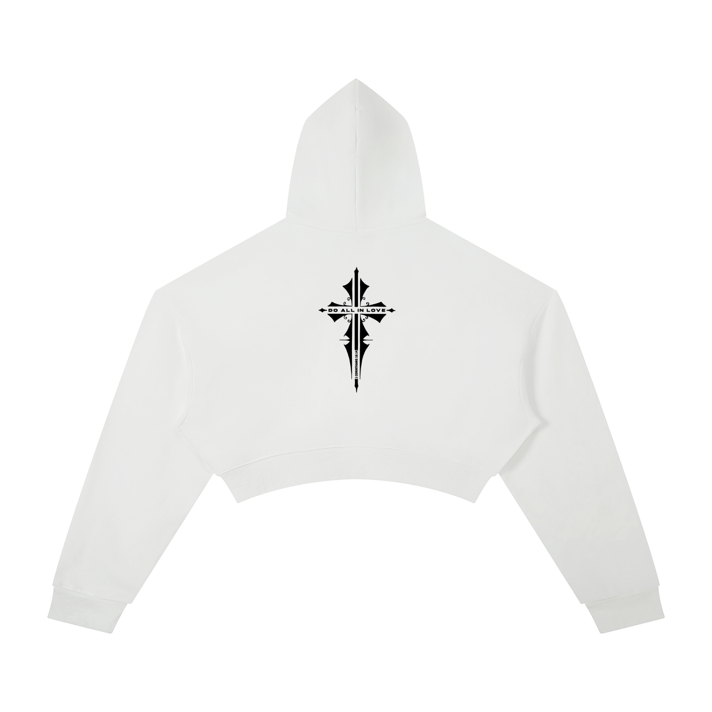 Essential Cropped Hoodie