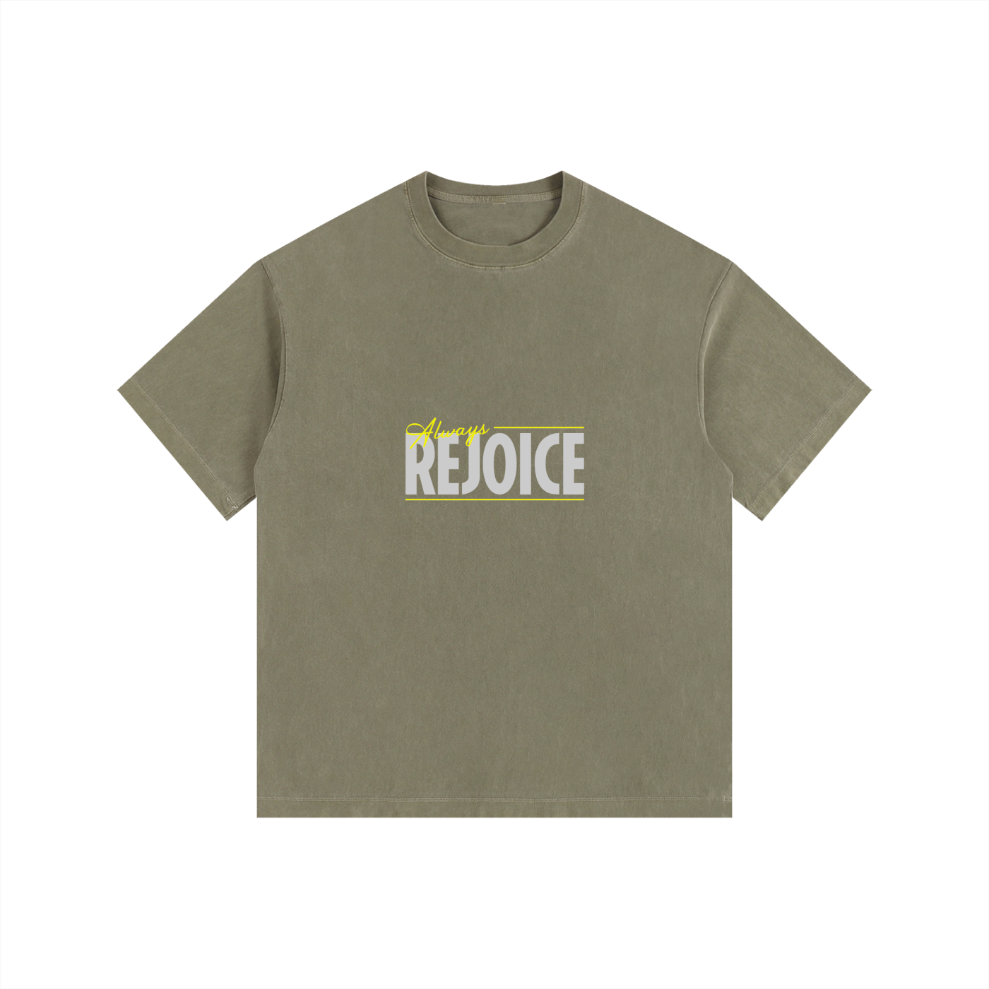 Vintage Washed Oversized Cotton T-Shirt
