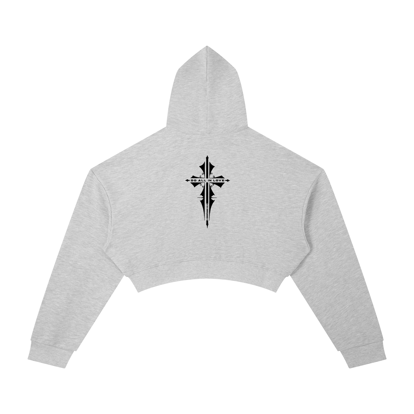 Essential Cropped Hoodie