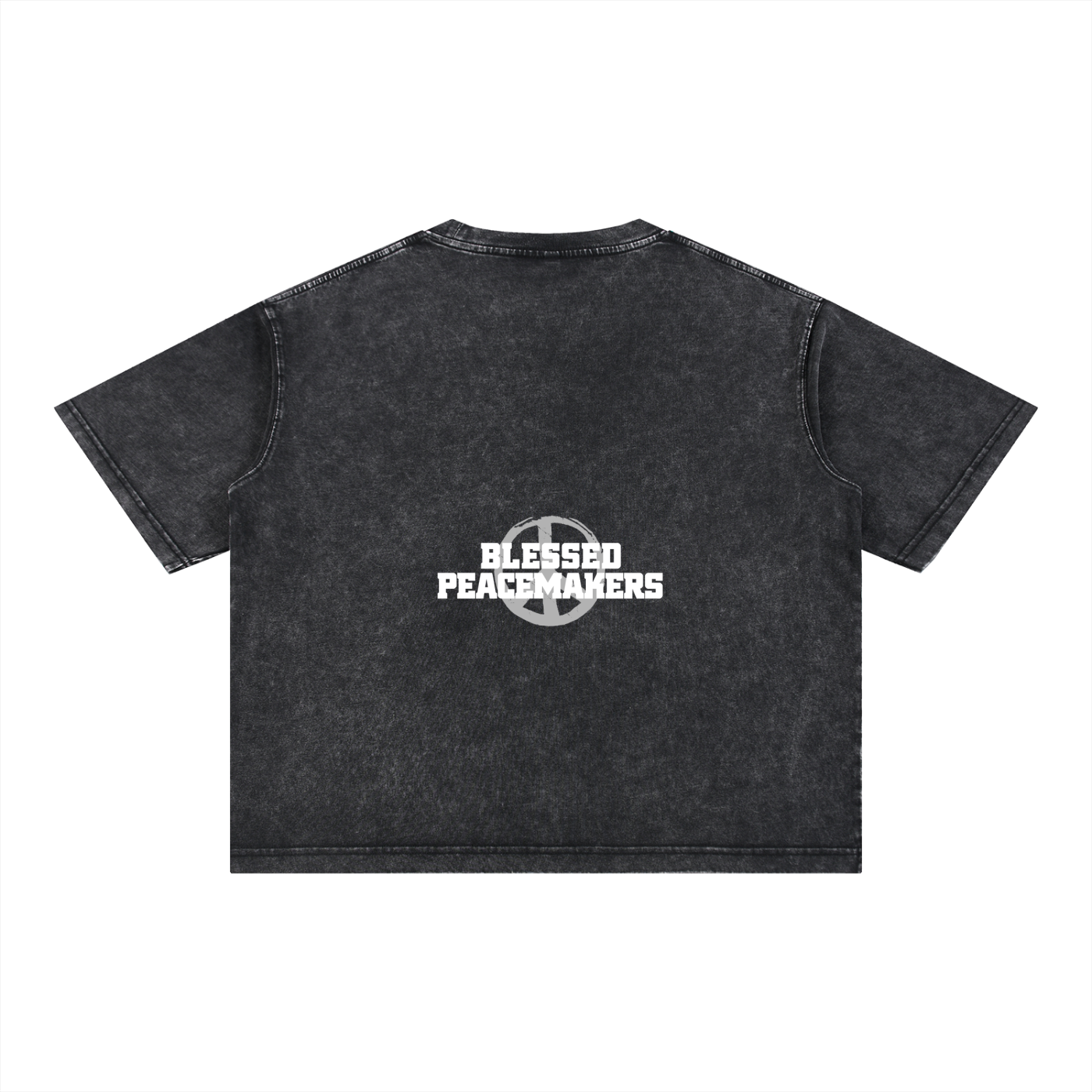 Mineral Wash Boxy Cotton T-Shirt