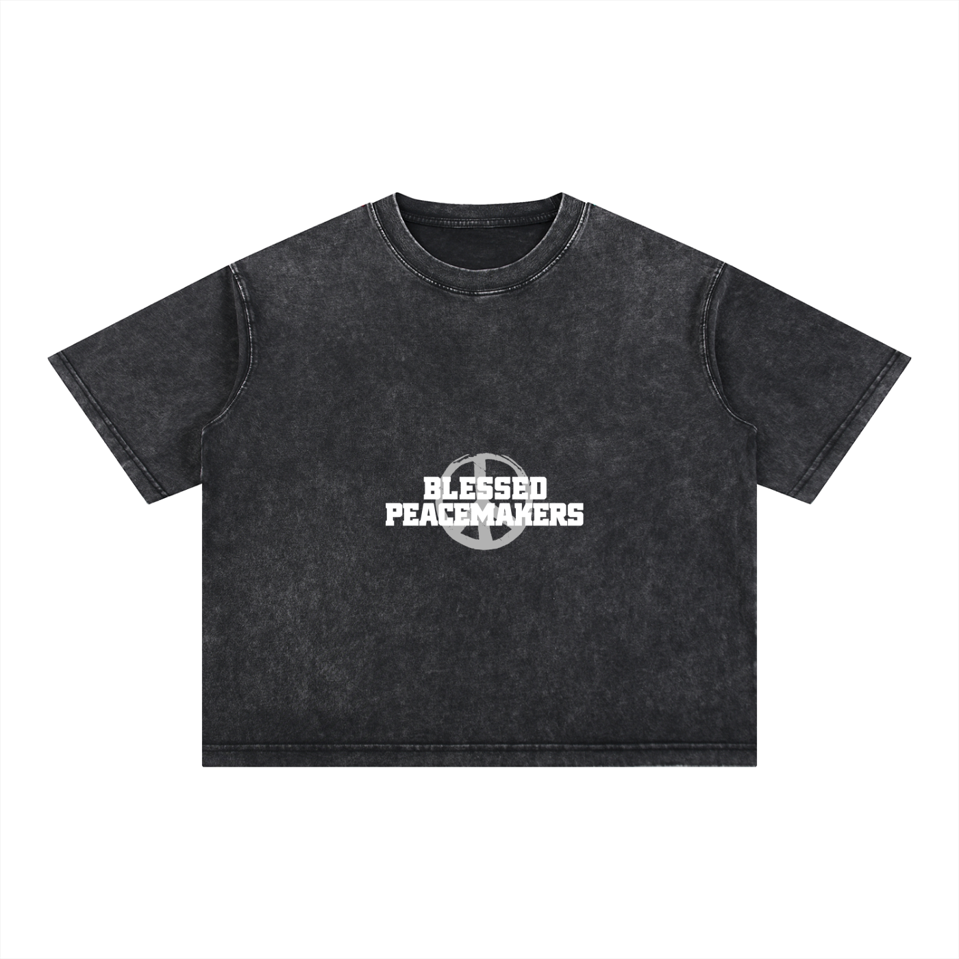 Mineral Wash Boxy Cotton T-Shirt