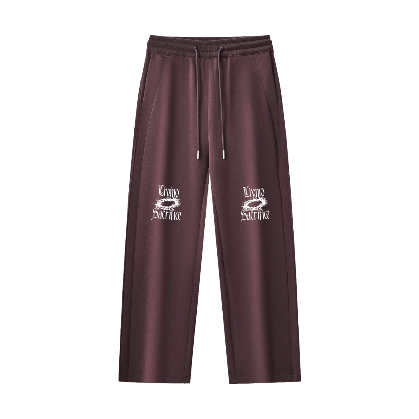 Essential Drawstring Straight-Leg Sweatpants