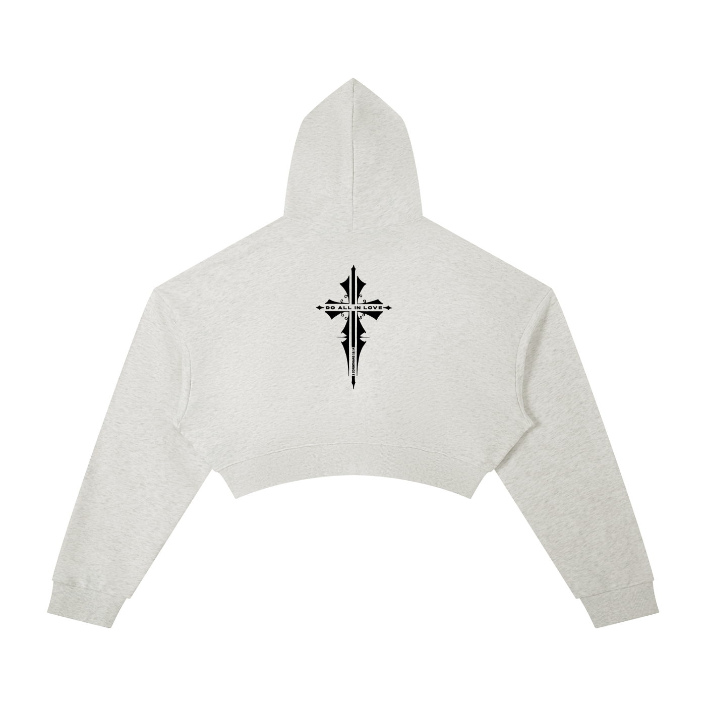Essential Cropped Hoodie