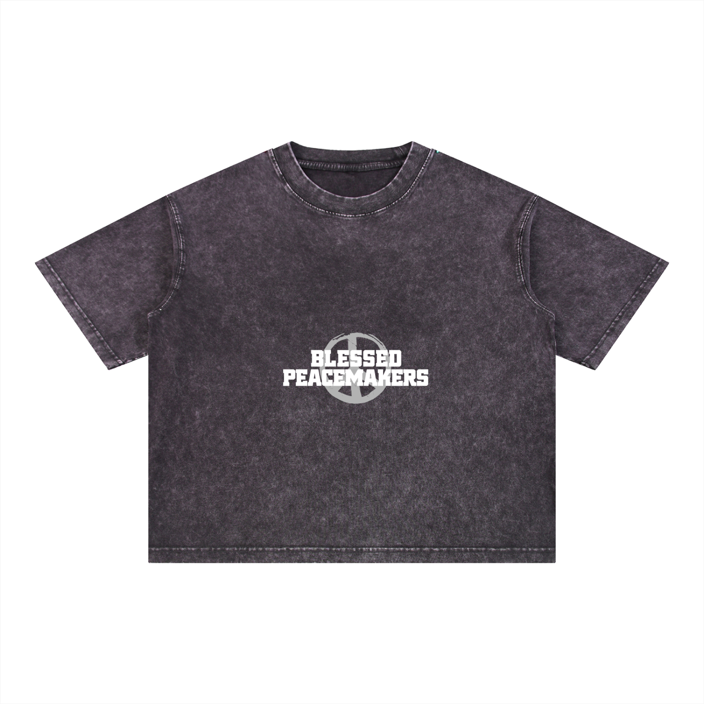 Mineral Wash Boxy Cotton T-Shirt