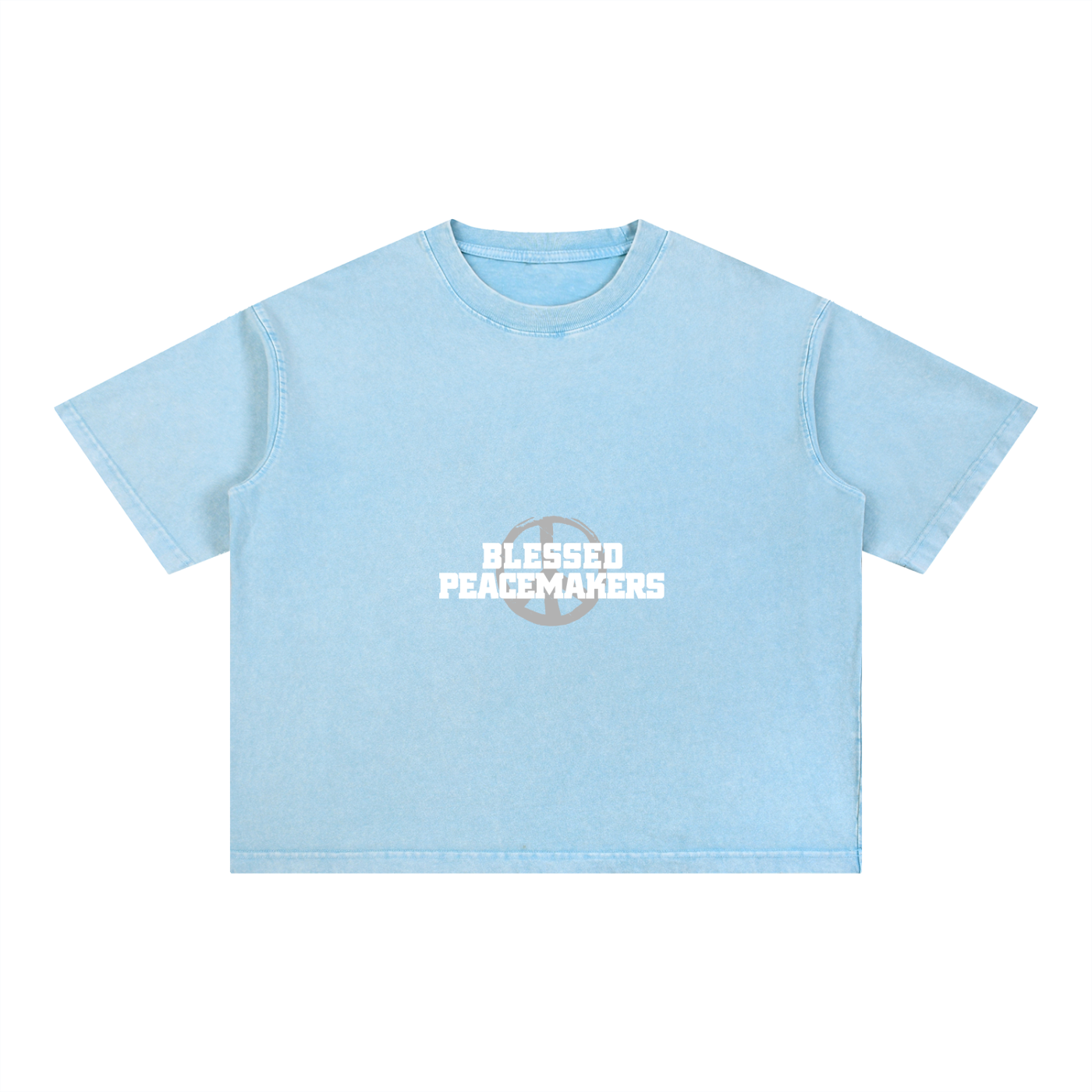 Mineral Wash Boxy Cotton T-Shirt