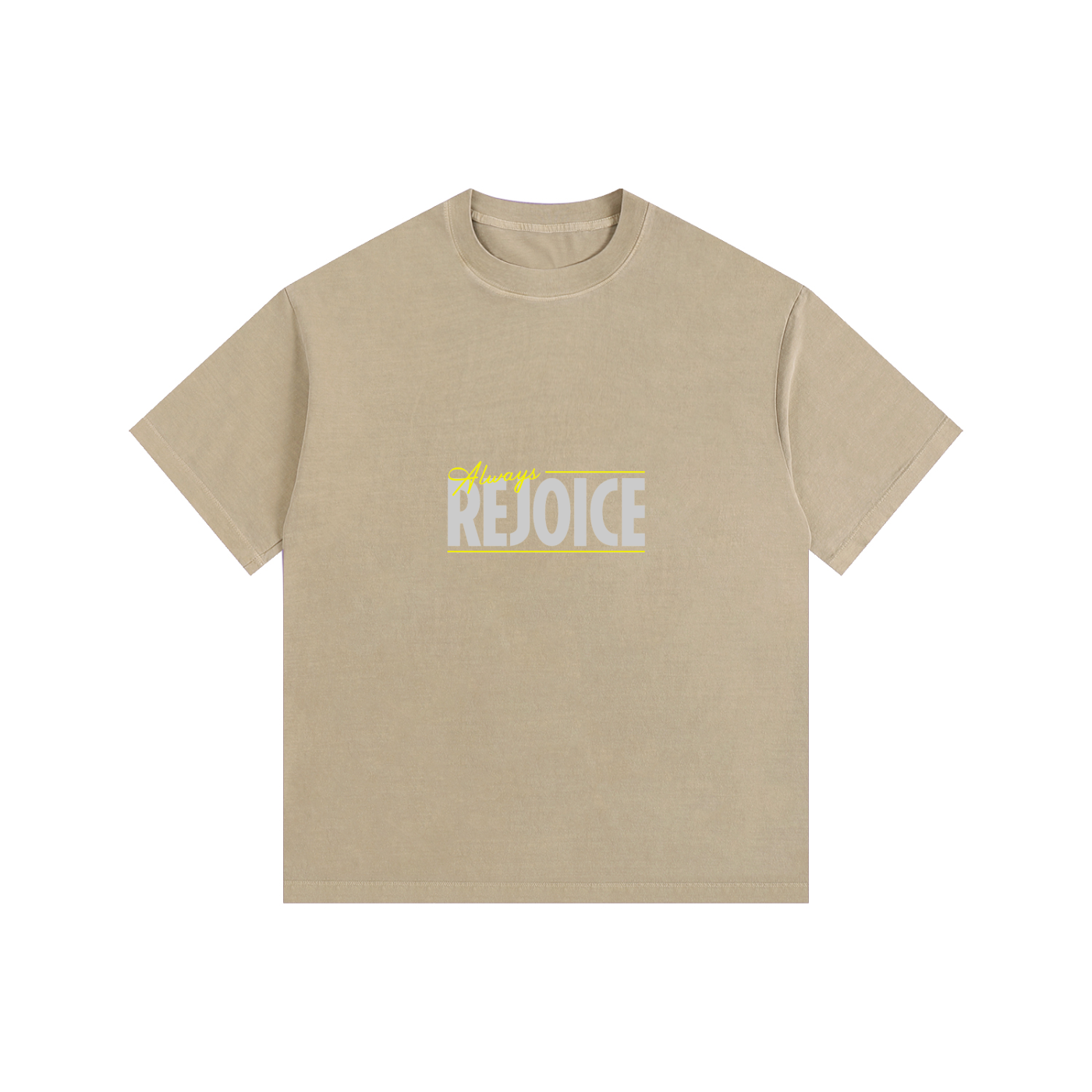 Vintage Washed Oversized Cotton T-Shirt