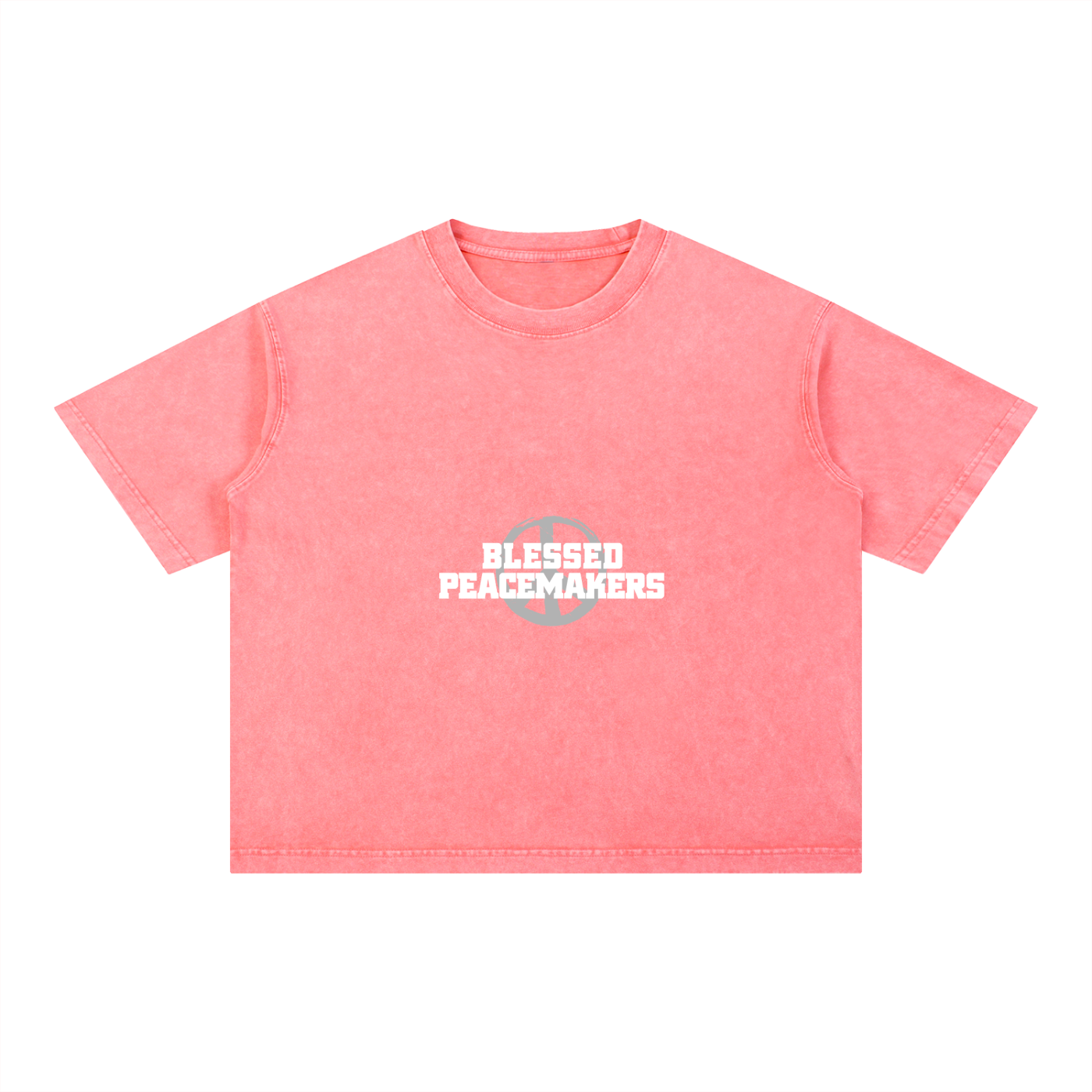 Mineral Wash Boxy Cotton T-Shirt